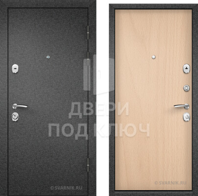 Стальная межкомнатная дверь 2 мм эконом, распродажа ДПК-13395